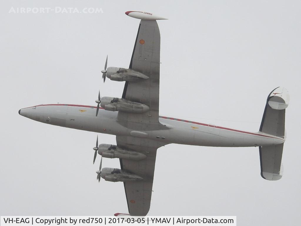 VH-EAG, 1955 Lockheed L-1049F Super Constellation C/N 4176, Airshows Downunder 2017