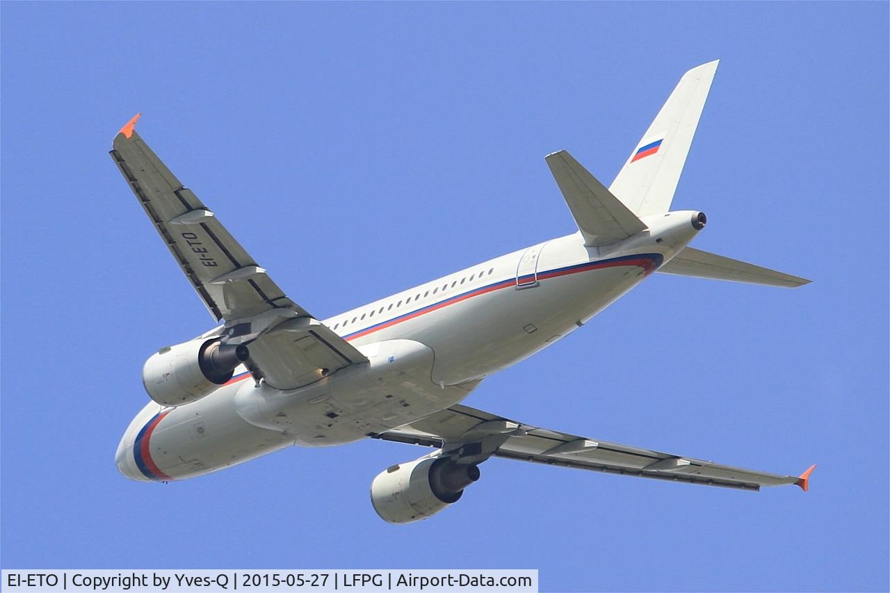 EI-ETO, 2002 Airbus A319-111 C/N 1679, Airbus A319-111, Take off rwy 27L, Roissy Charles De Gaulle airport (LFPG-CDG)