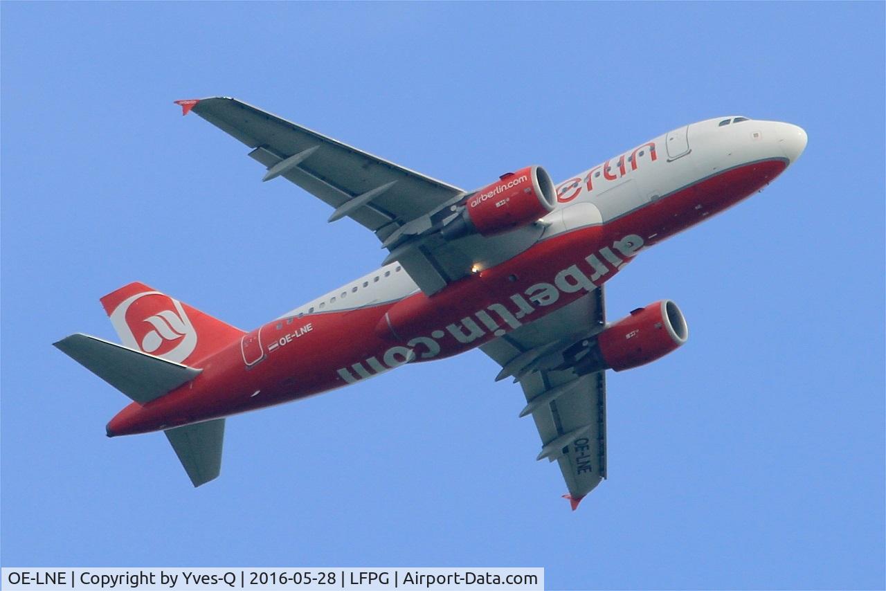 OE-LNE, 2008 Airbus A319-112 C/N 3415, Airbus A319-112, Take off rwy 06R, Roissy Charles De Gaulle airport (LFPG-CDG)