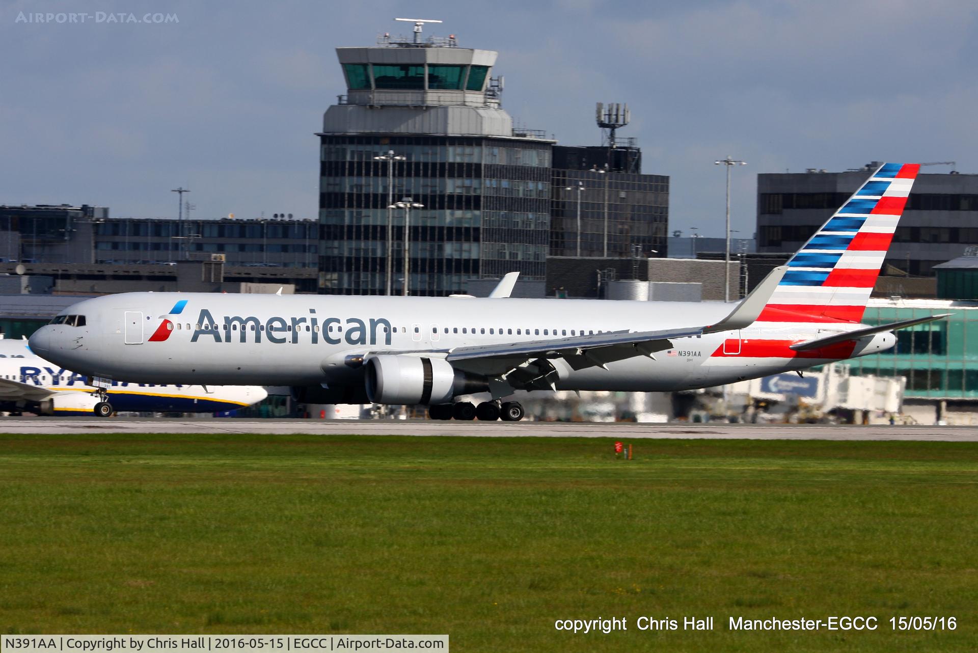 N391AA, 1995 Boeing 767-323 C/N 27451, American Airlines