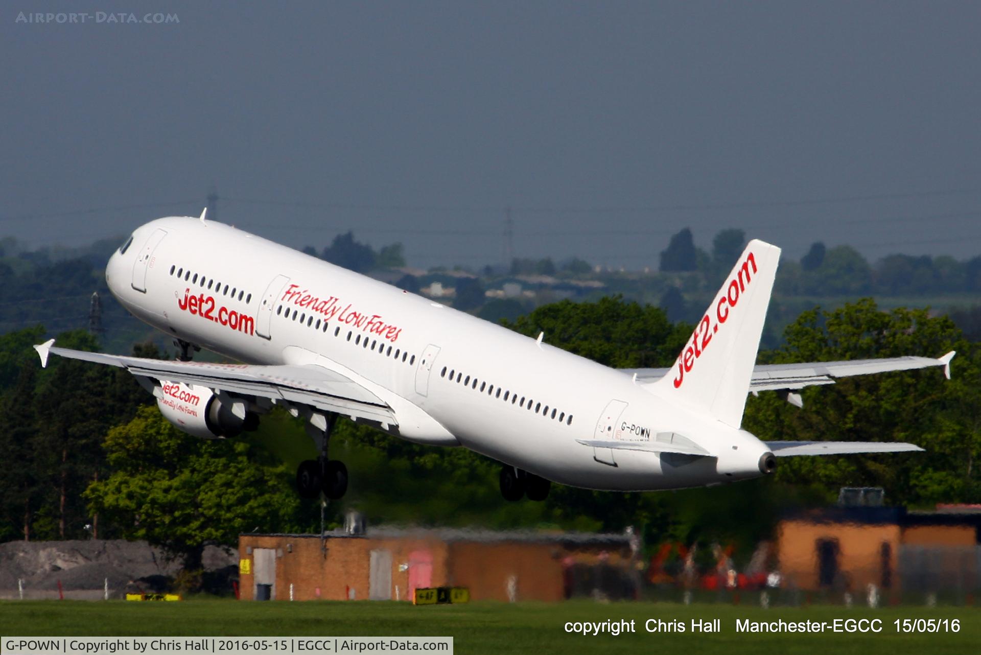 G-POWN, 2009 Airbus A321-211 C/N 3830, operated by Jet2