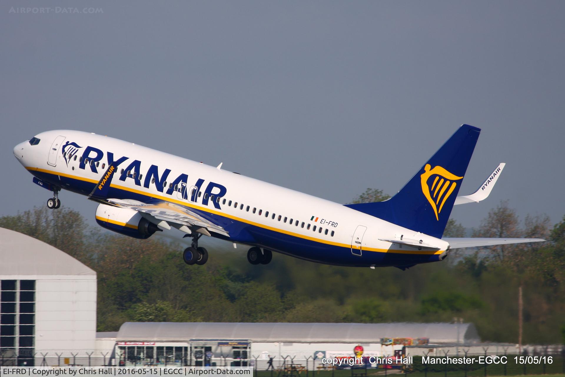 EI-FRD, 2016 Boeing 737-8AS C/N 44738, Ryanair