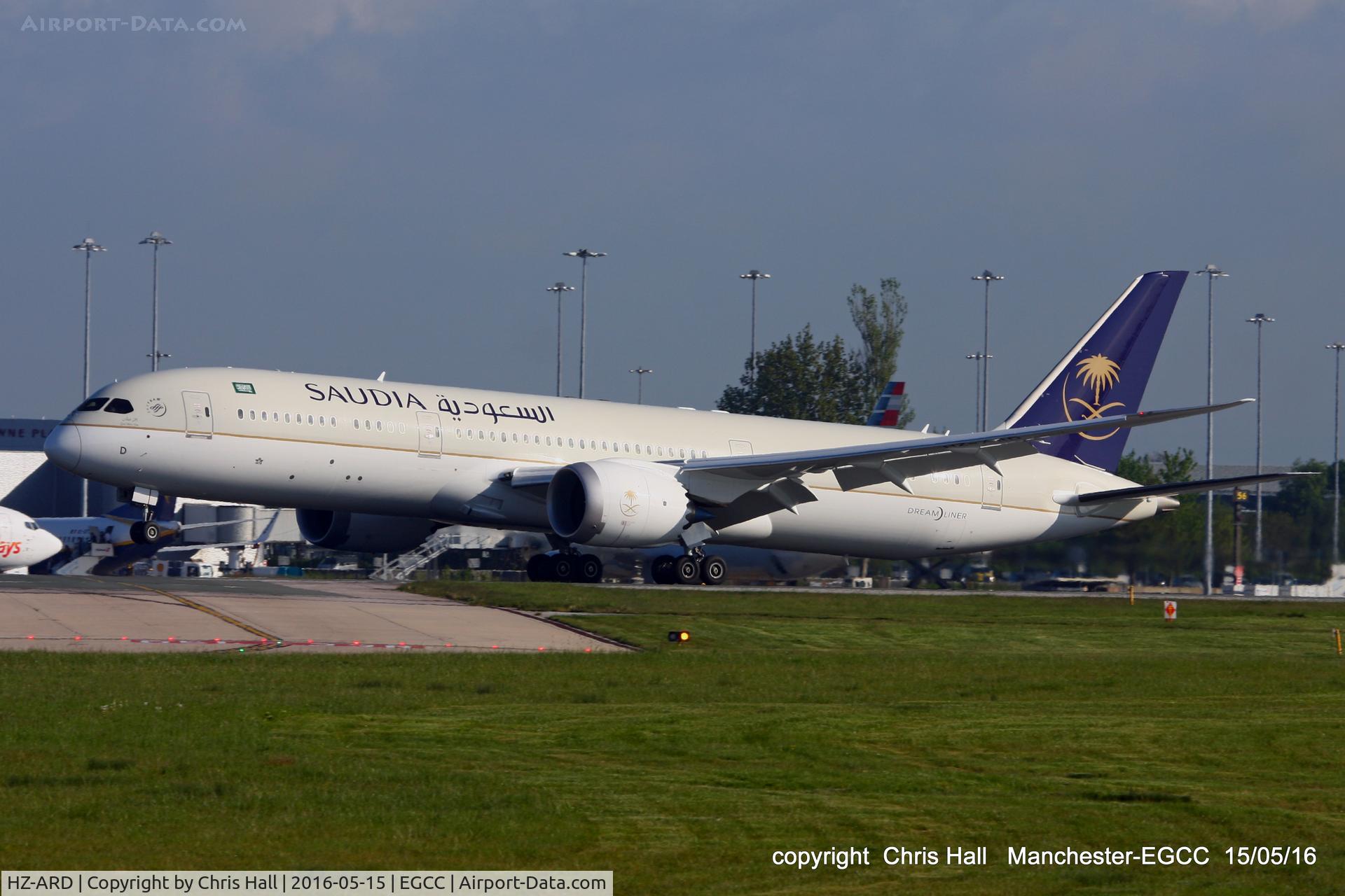 HZ-ARD, 2016 Boeing 787-9 Dreamliner C/N 41547, Saudi Arabian Airlines