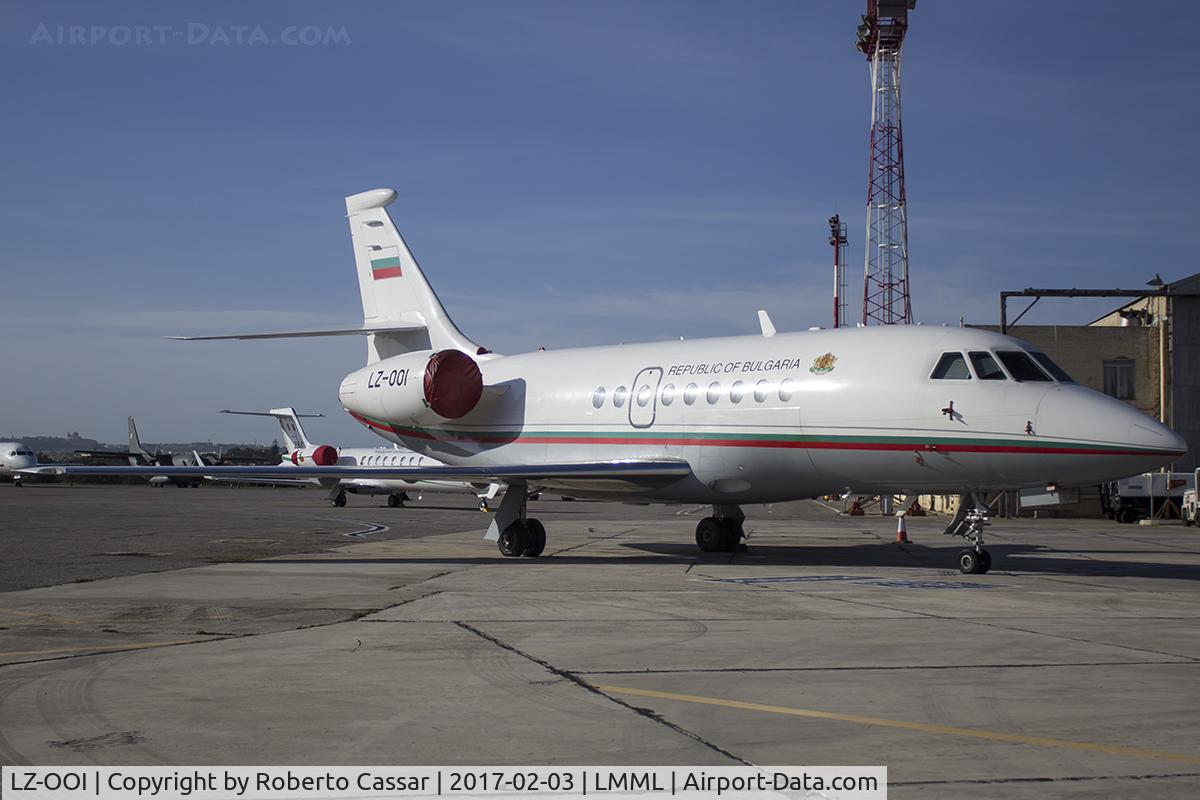 LZ-OOI, 2000 Dassault Falcon 2000 C/N 123, Park 2