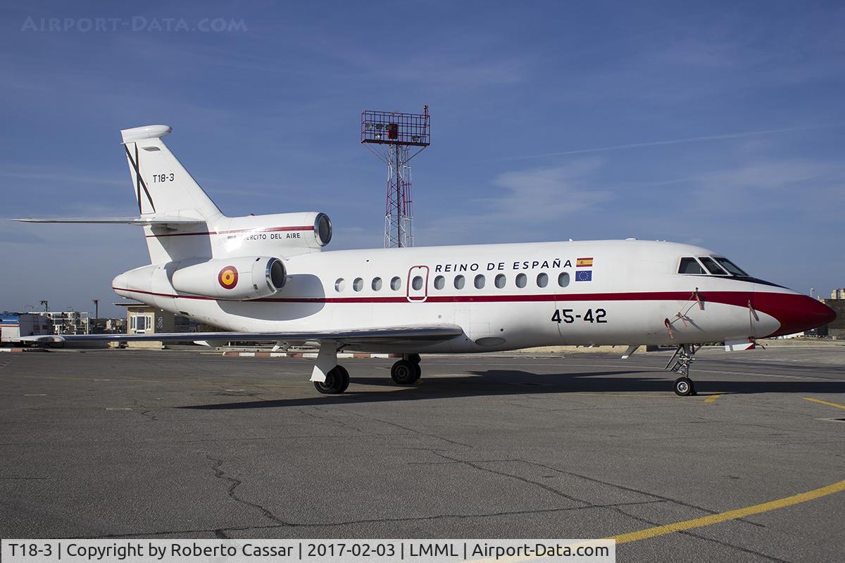 T18-3, 1989 Dassault Falcon 900B C/N 077, Park 2