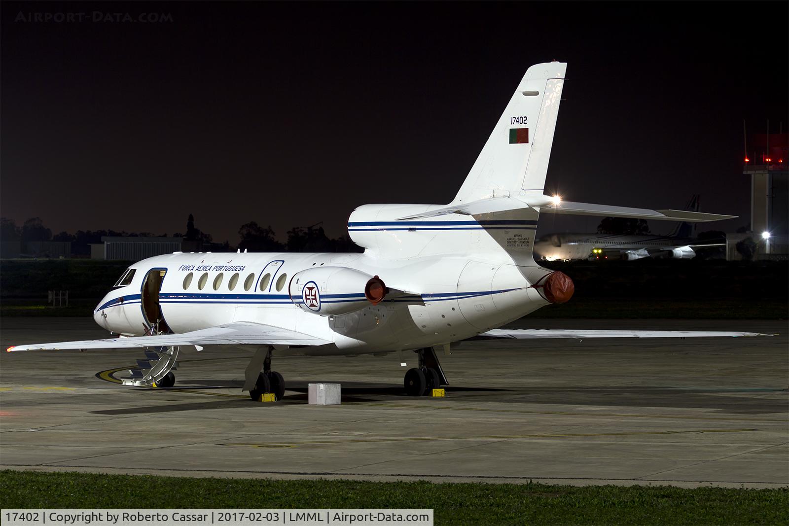 17402, 1990 Dassault Falcon 50 C/N 198, Park 4