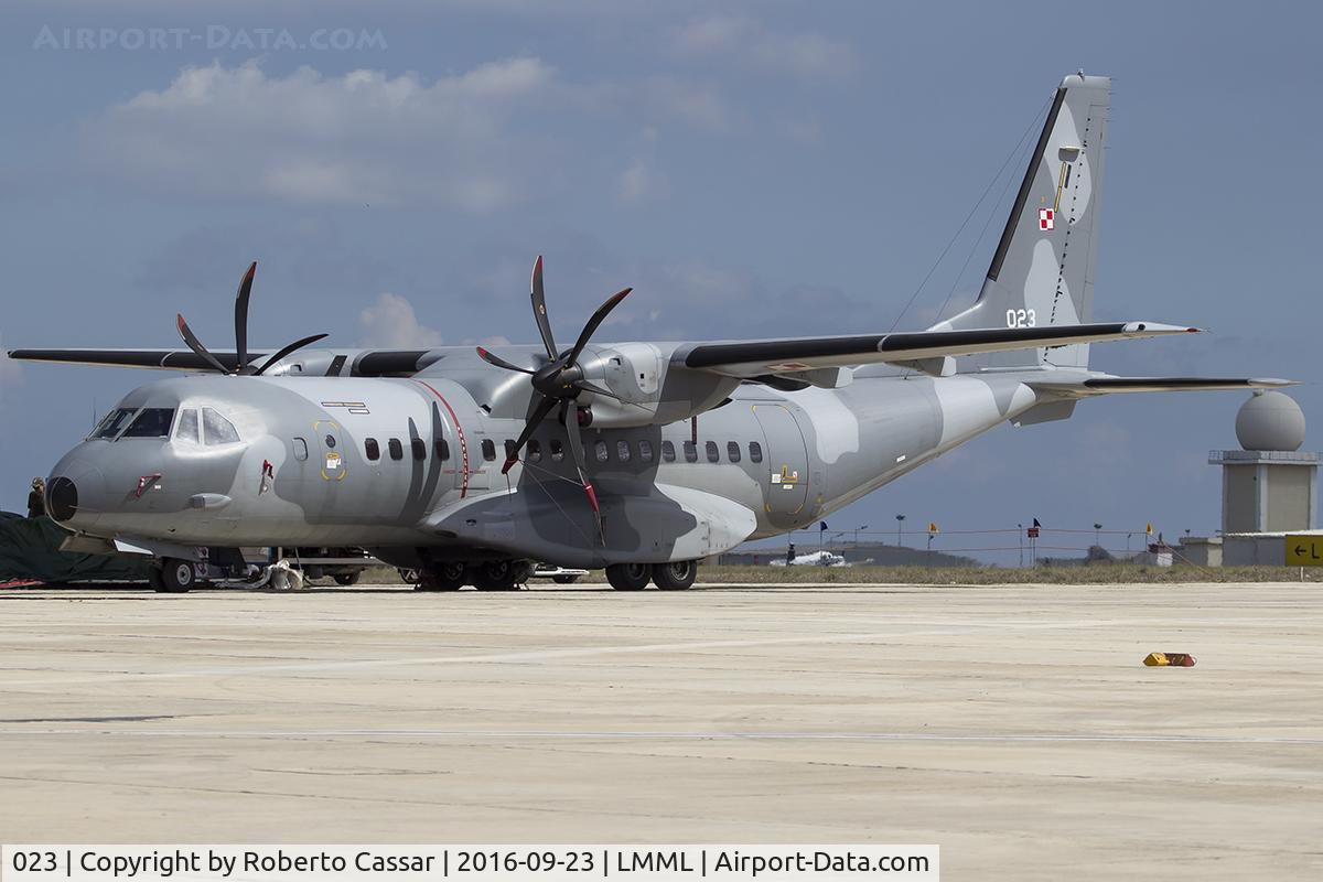 023, 2012 CASA C-295M C/N S-089, Malta International Airshow 2016