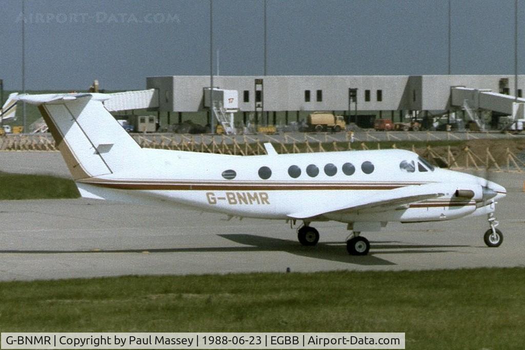 G-BNMR, 1980 Beech 200 Super King Air C/N BB-780, EX:-N7Q. Scan.