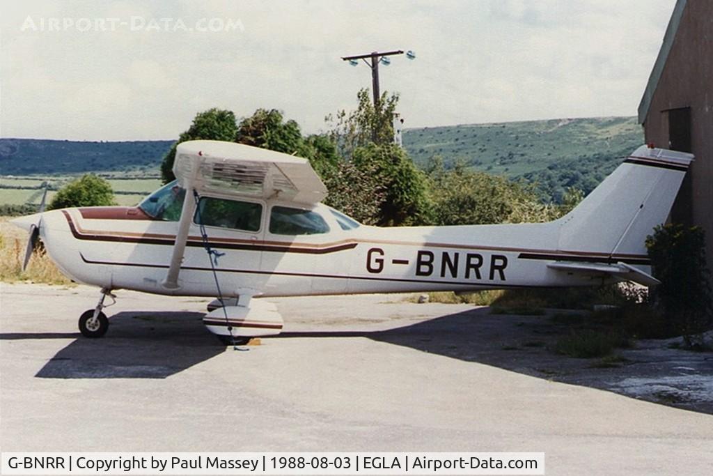 G-BNRR, 1981 Cessna 172P C/N 172-74013, EX:-N5213K. Scan of original photo.