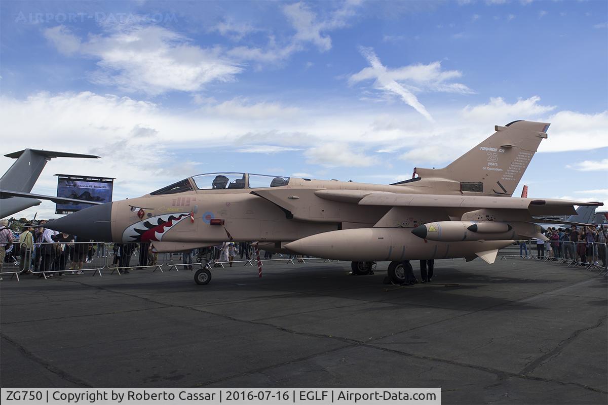 ZG750, 1991 Panavia Tornado GR.4 C/N 862/BT051/3420, FIA 16