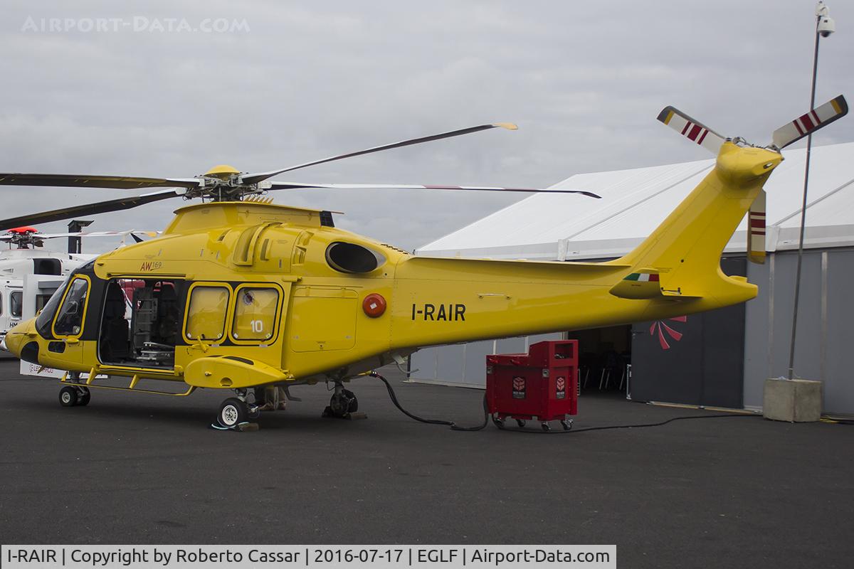I-RAIR, 2015 AgustaWestland AW169 C/N 69010, FIA 16
