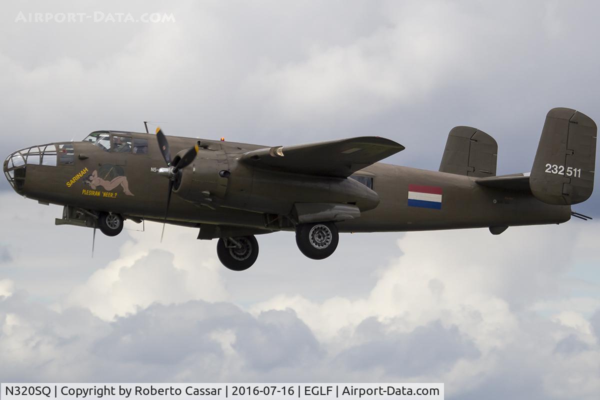N320SQ, 1944 North American B-25N Mitchell C/N 108-32782, FIA 16