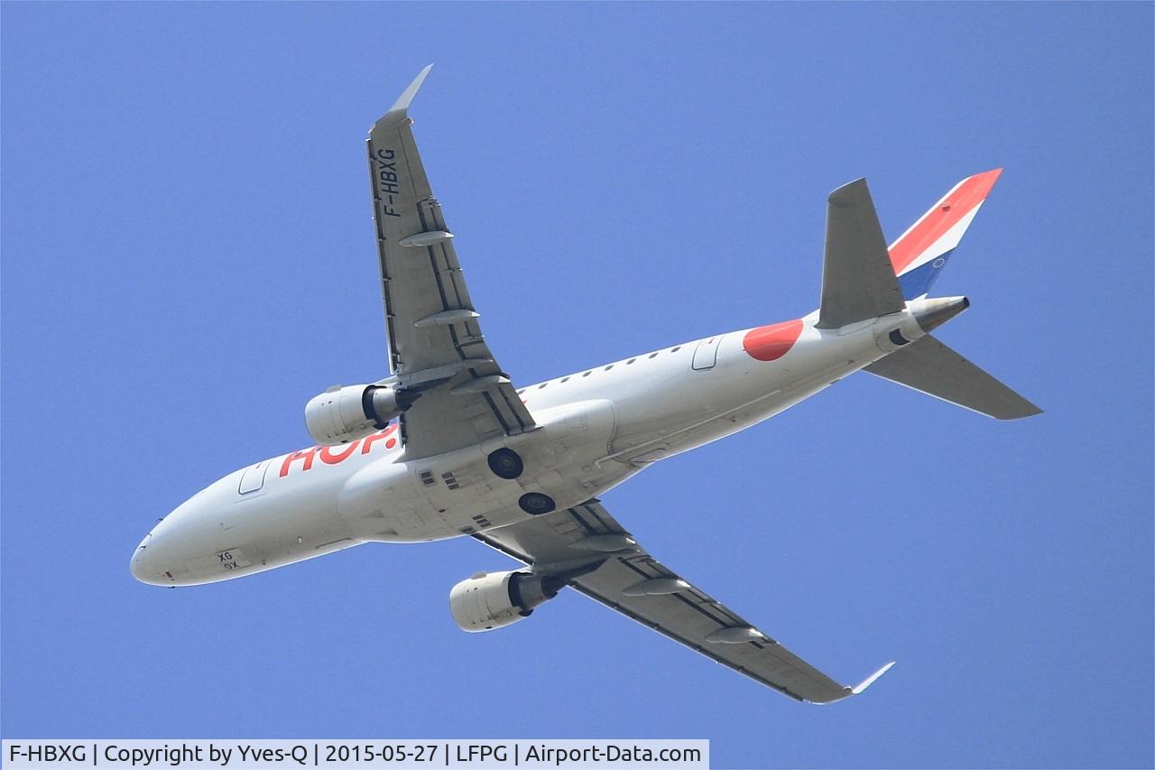 F-HBXG, 2009 Embraer 170ST (ERJ-170-100ST) C/N 17000301, Embraer 170ST, Take off rwy 27L, Roissy Charles De Gaulle airport (LFPG-CDG)