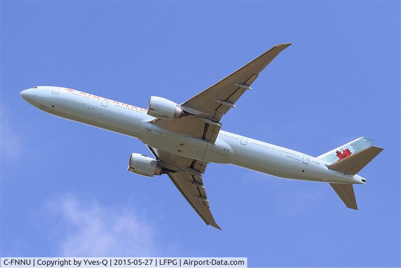 C-FNNU, 2013 Boeing 777-333/ER C/N 43249, Boeing 777-333ER, Take off Rwy 27L, Roissy Charles De Gaulle Airport (LFPG-CDG)