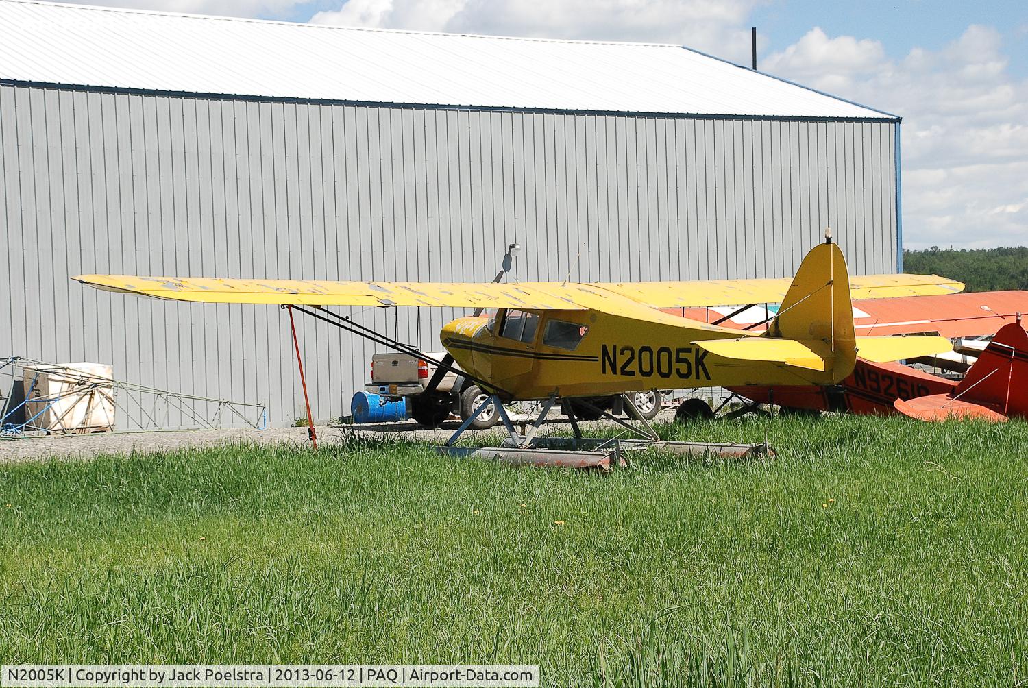 N2005K, 1981 Taylorcraft F-21 C/N F-1016, At Palmer airport AK
