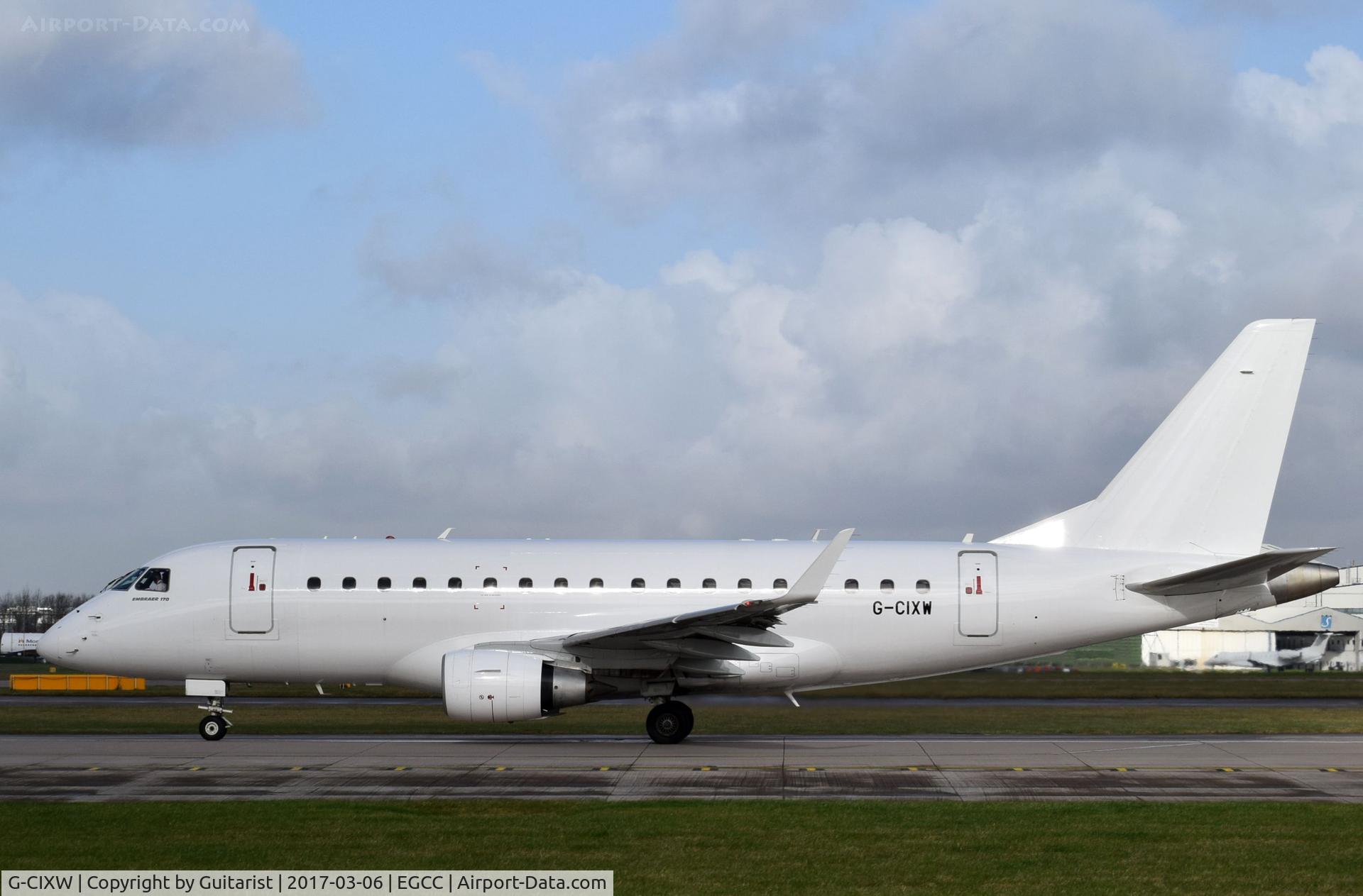 G-CIXW, 2008 Embraer 170LR (ERJ-170-100LR) C/N 17000230, At Manchester