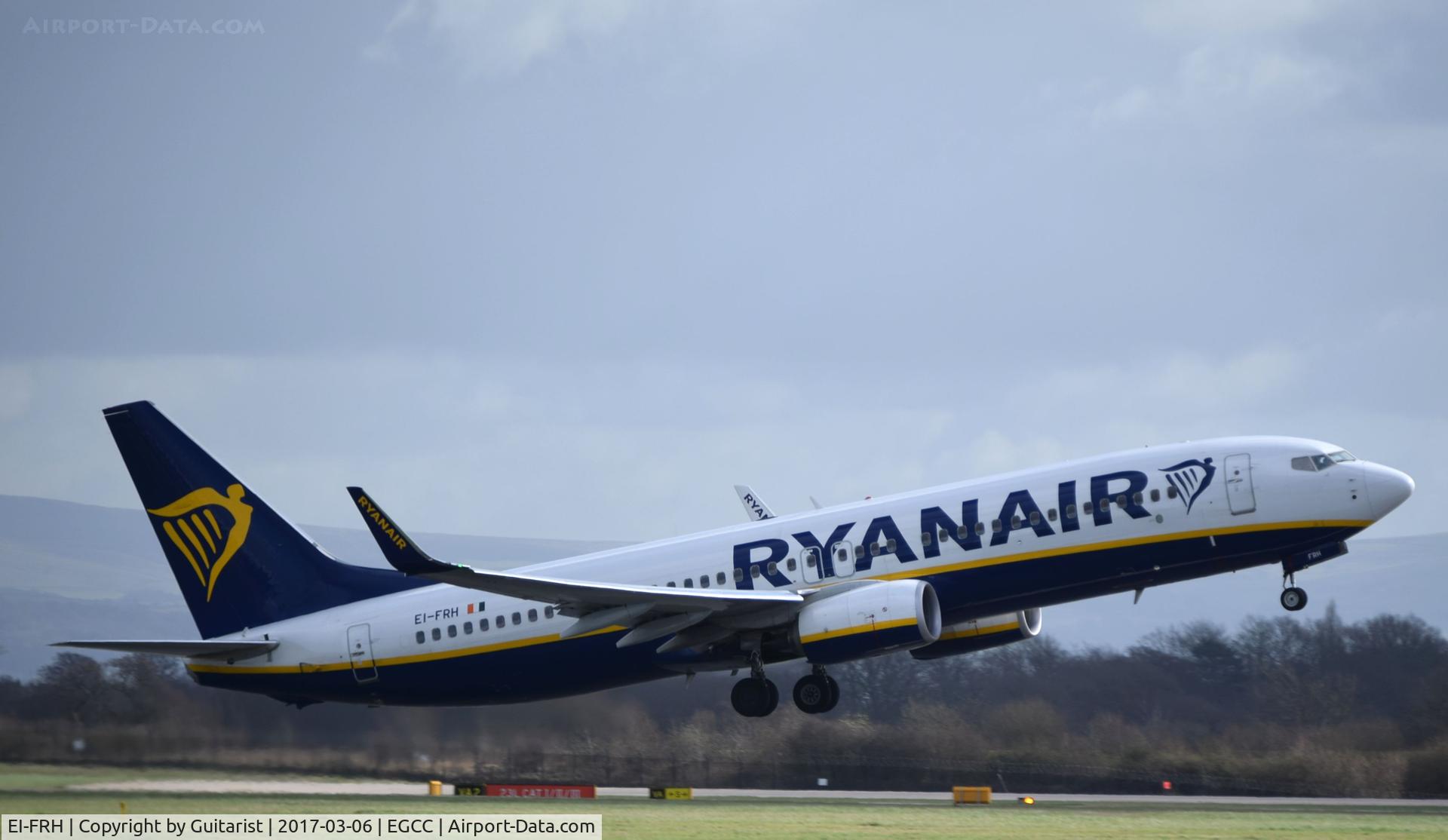 EI-FRH, 2016 Boeing 737-8AS C/N 44736, At Manchester