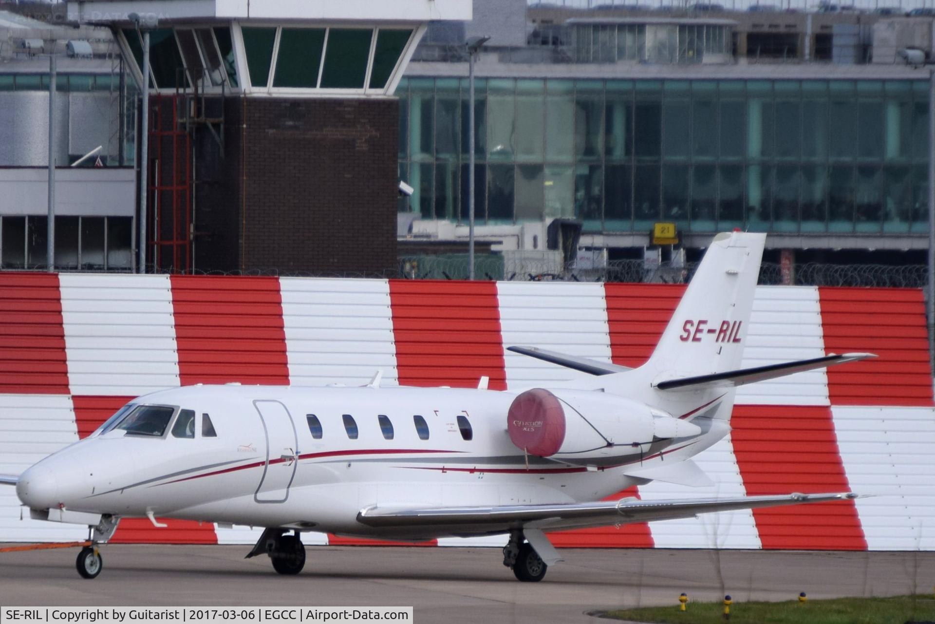 SE-RIL, 2008 Cessna 560XLS Citation Excel C/N 560-5777, At Manchester
