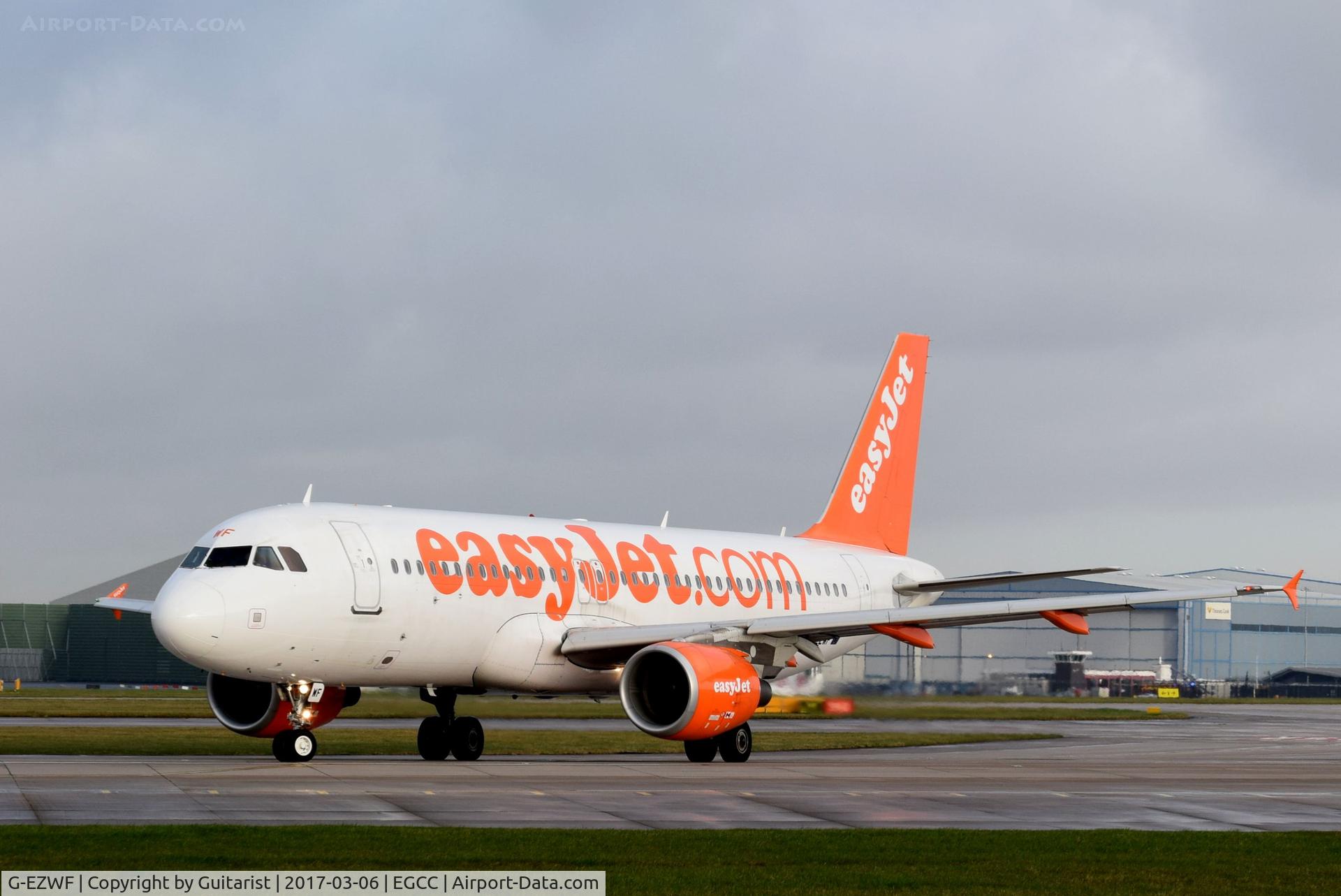 G-EZWF, 2012 Airbus A320-214 C/N 5319, At Manchester
