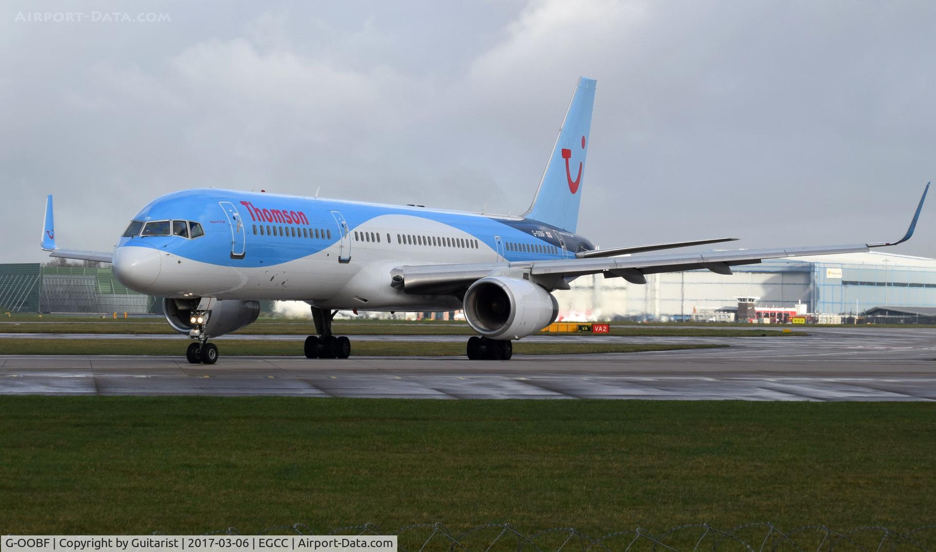 G-OOBF, 2004 Boeing 757-28A C/N 33101, At Manchester
