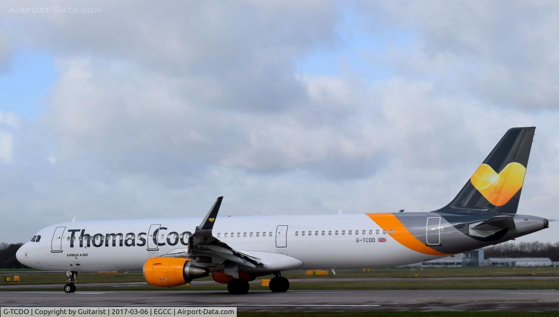 G-TCDO, 2016 Airbus A321-211 C/N 7055, At Manchester