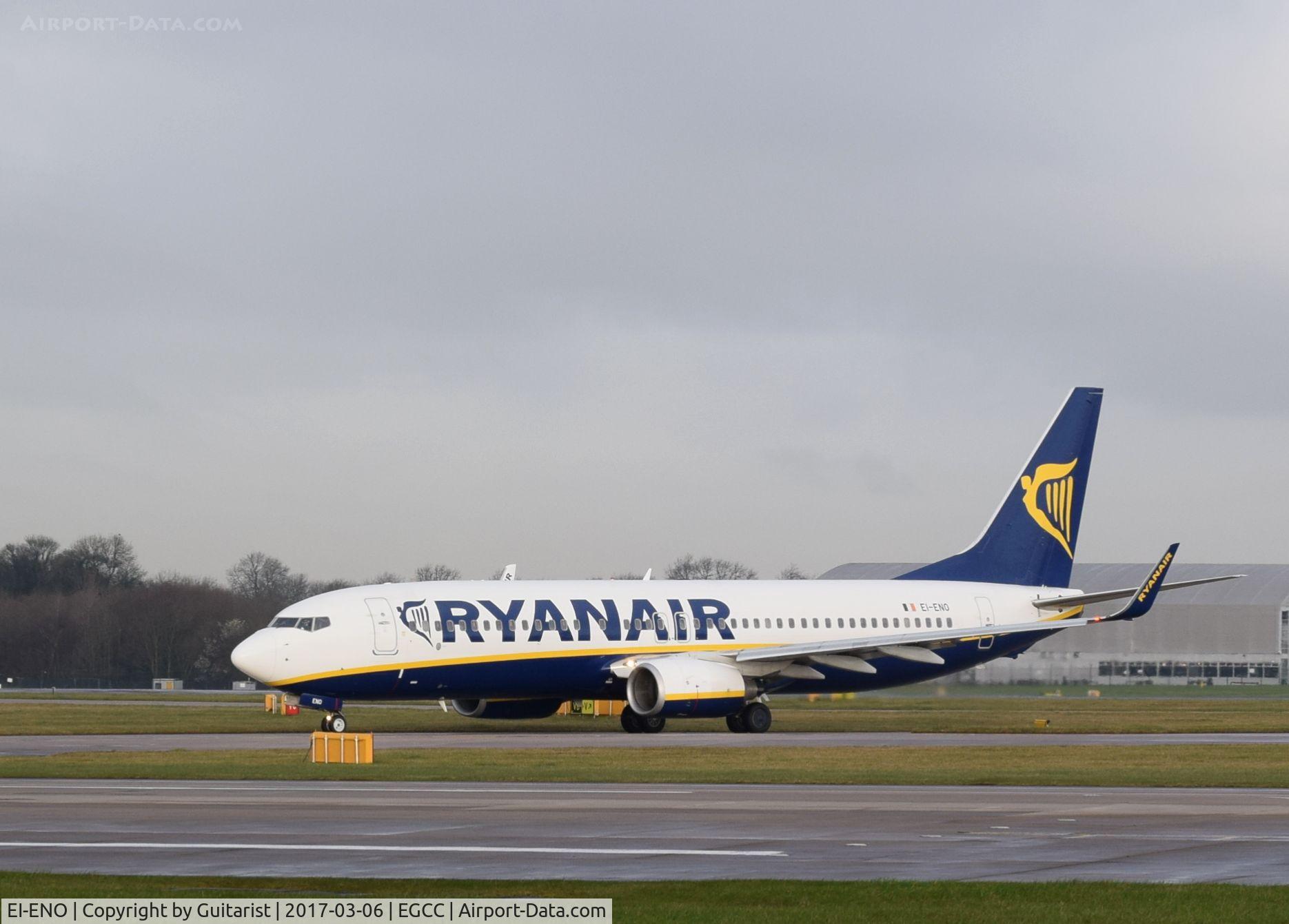 EI-ENO, 2010 Boeing 737-8AS C/N 40302, At Manchester