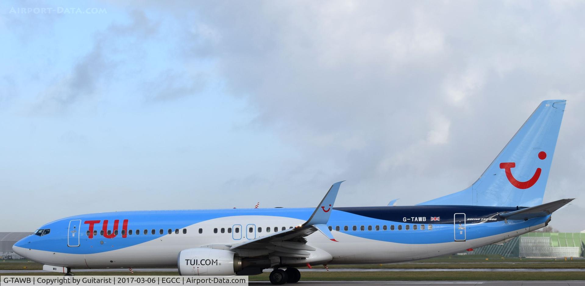 G-TAWB, 2012 Boeing 737-8K5 C/N 37242, At Manchester