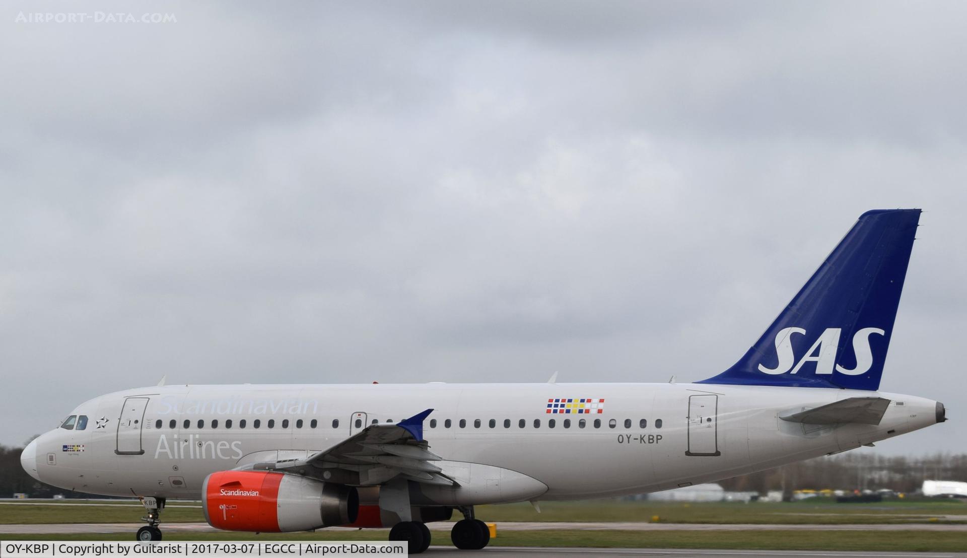 OY-KBP, 2006 Airbus A319-132 C/N 2888, At Manchester