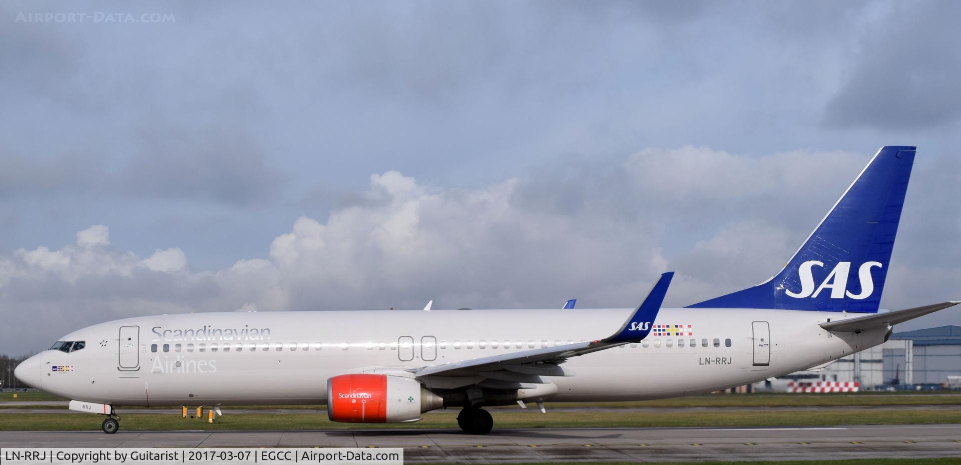 LN-RRJ, 2009 Boeing 737-883 C/N 34547, At Manchester