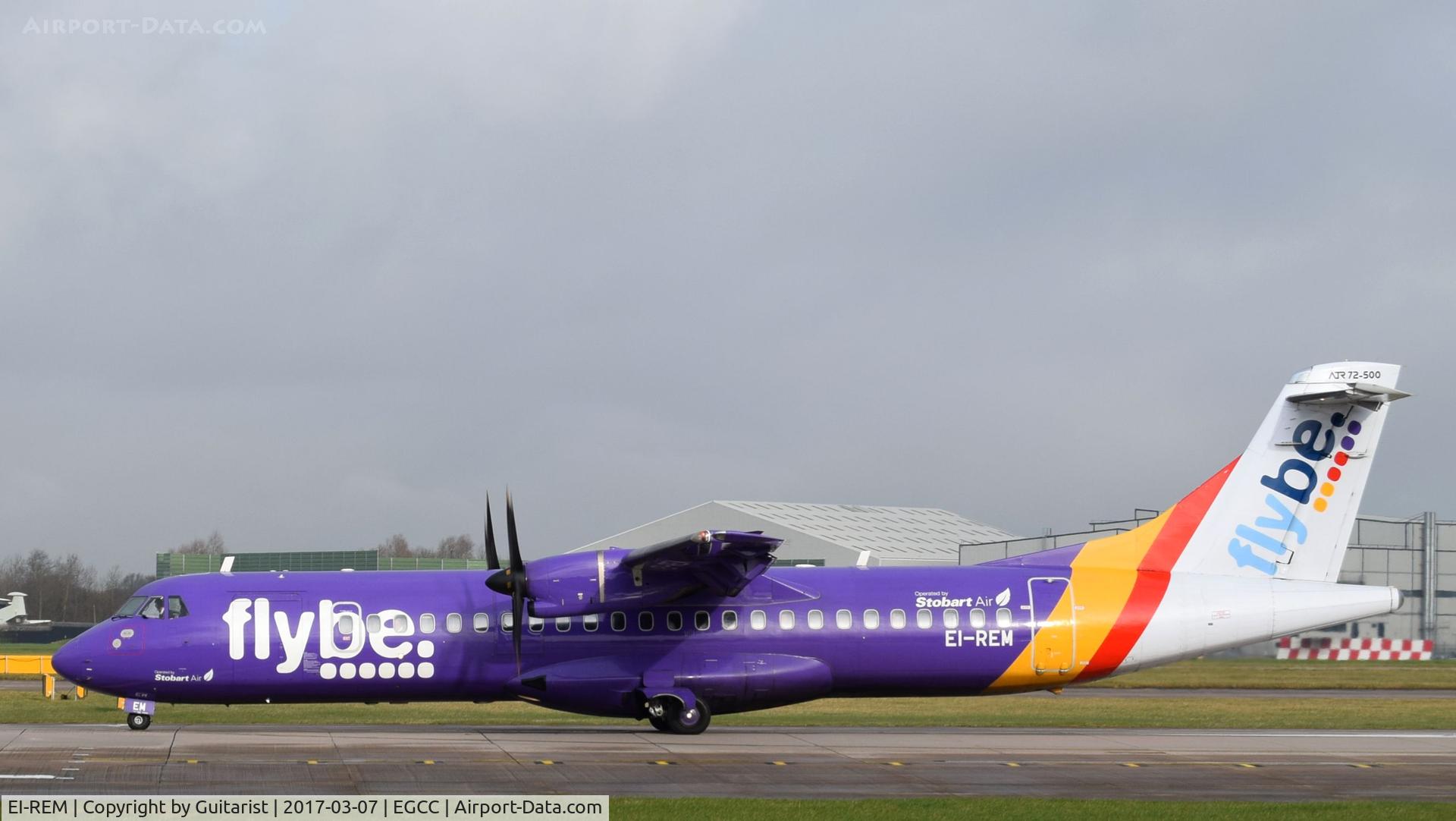 EI-REM, 2007 ATR 72-212A C/N 760, At Manchester