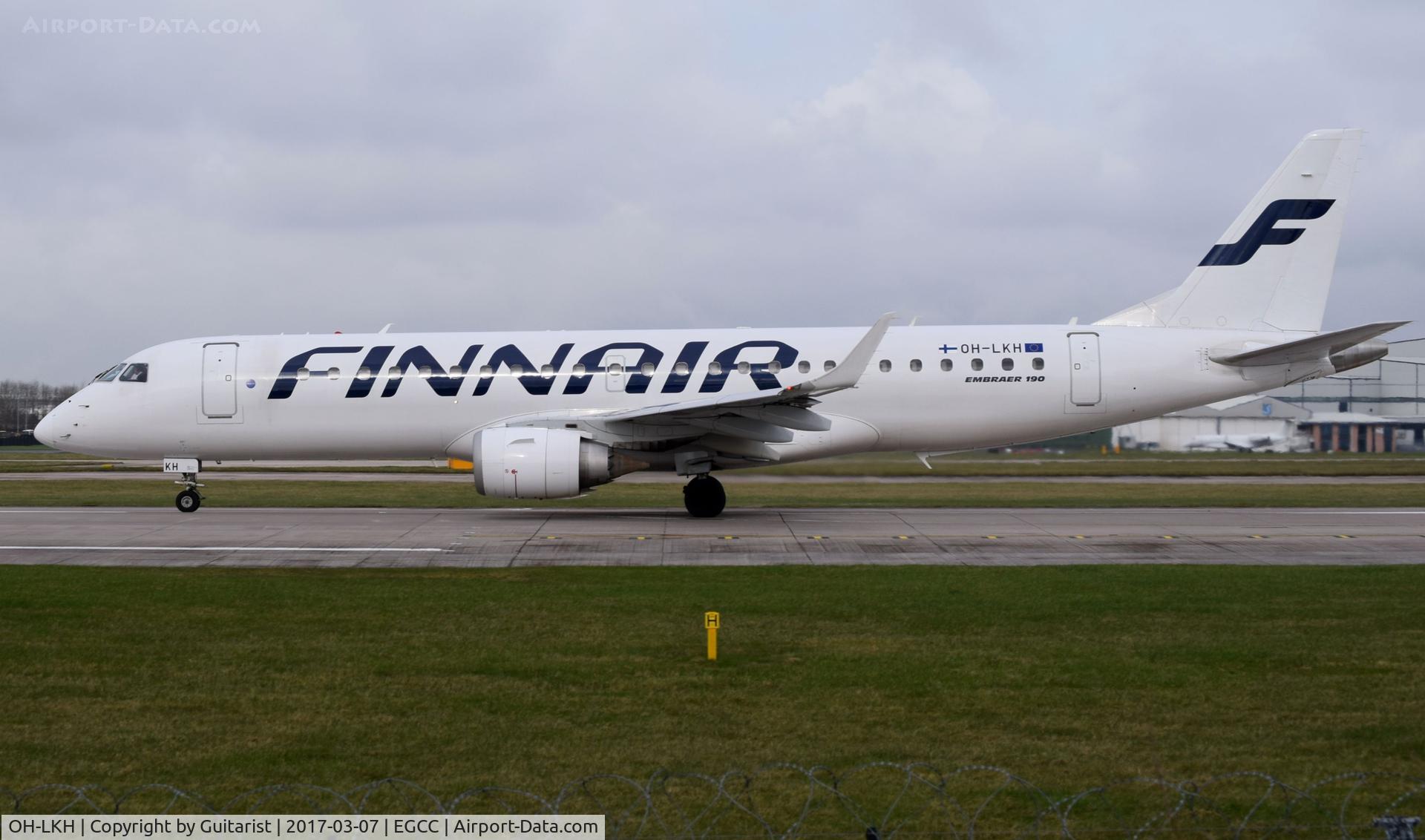 OH-LKH, 2007 Embraer 190LR (ERJ-190-100LR) C/N 19000086, At Manchester