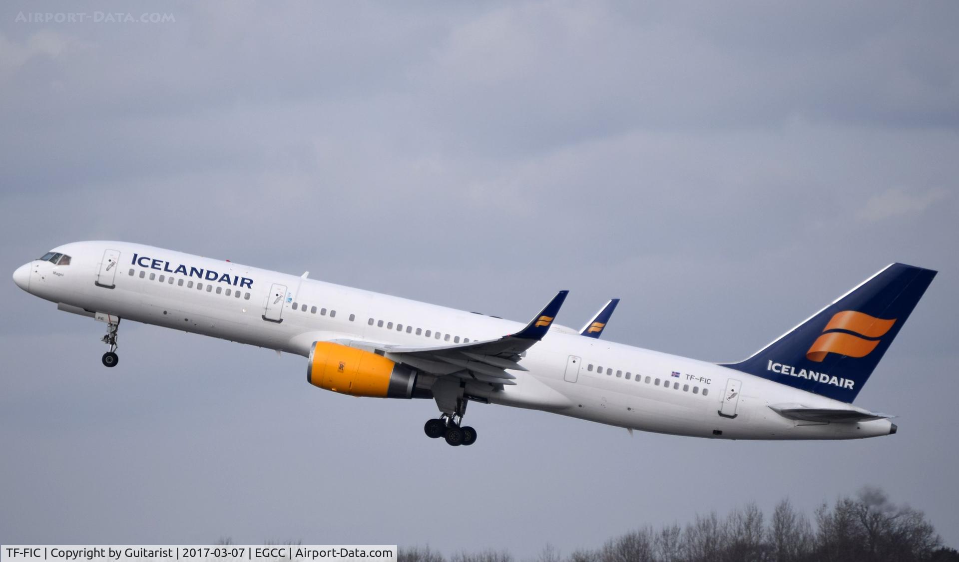 TF-FIC, 2000 Boeing 757-23N C/N 30735, At Manchester