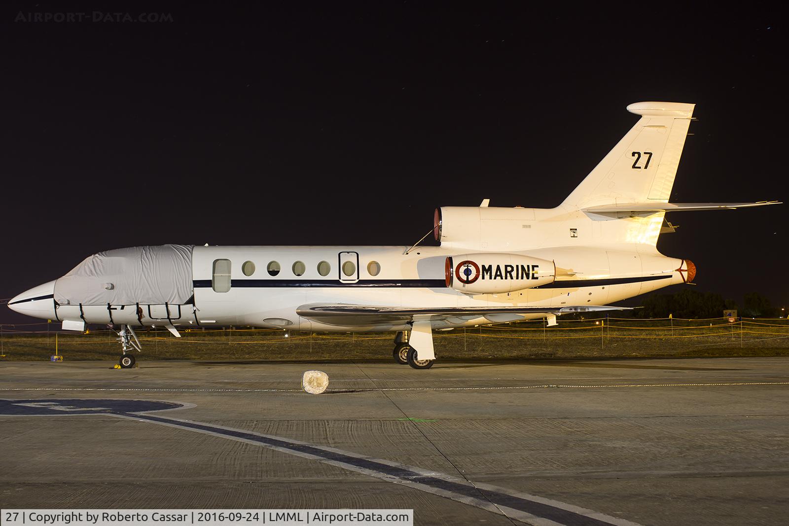 27, Dassault Falcon 50 Surmar C/N 27, Malta International Airshow 2016
