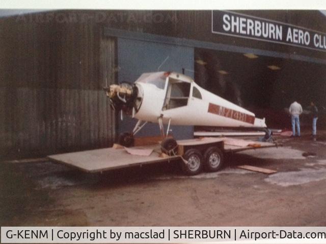 G-KENM, 1946 Luscombe 8E Silvaire C/N 2908, As it came out of the container from USA