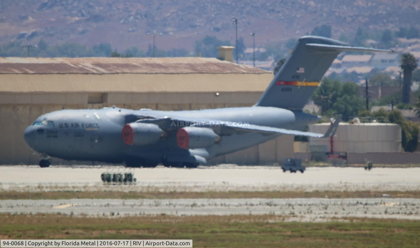 94-0068, 1994 McDonnell Douglas C-17A Globemaster III C/N 50028/F-27, C-17A