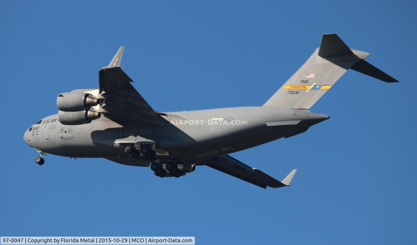 97-0047, 1997 Boeing C-17A Globemaster III C/N P-47, C-17A