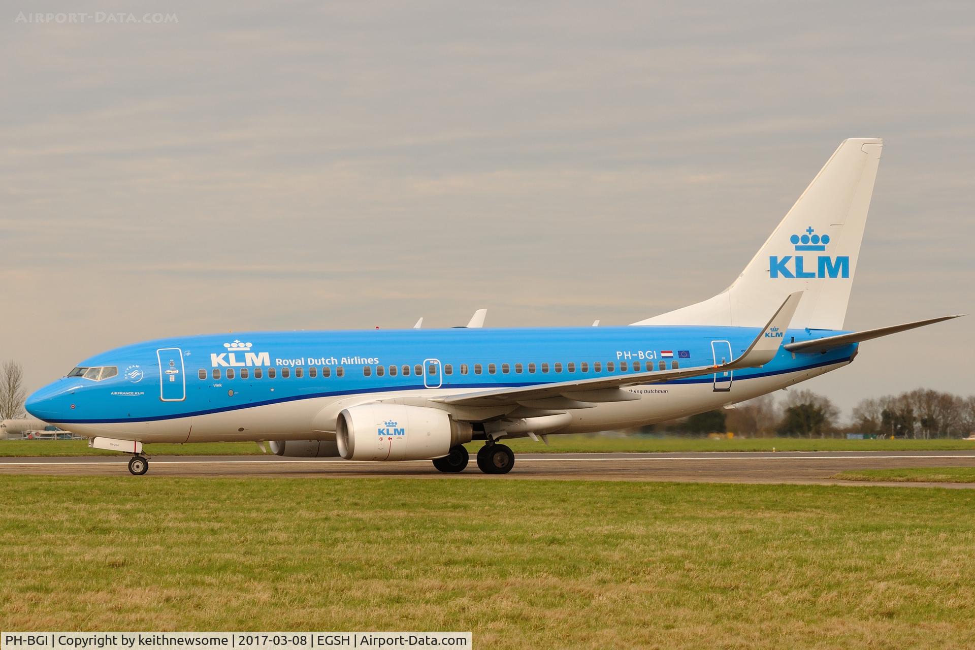 PH-BGI, 2010 Boeing 737-7K2 C/N 30364, Arriving for Engineering ??
