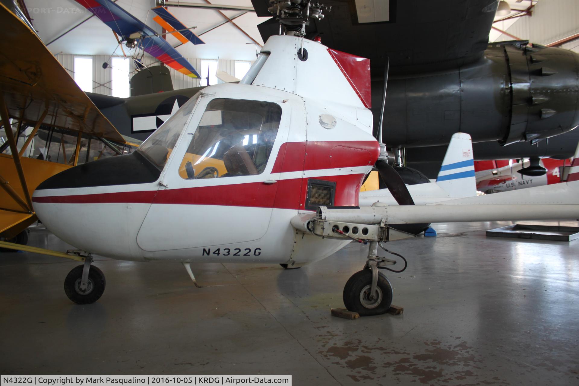 N4322G, 1971 McCulloch J-2 C/N 032, McCulloch J-2