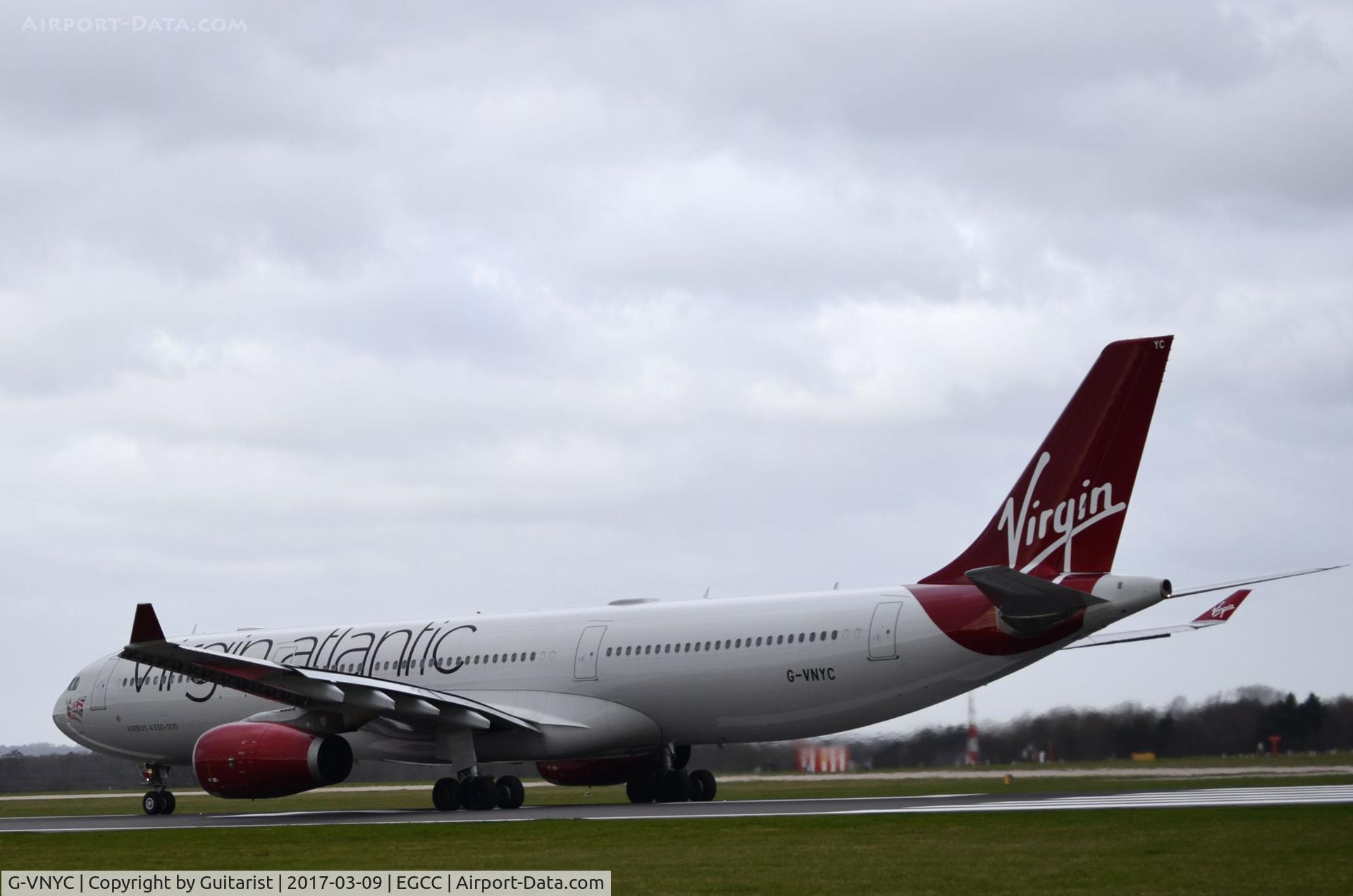 G-VNYC, 2012 Airbus A330-343X C/N 1315, At Manchester