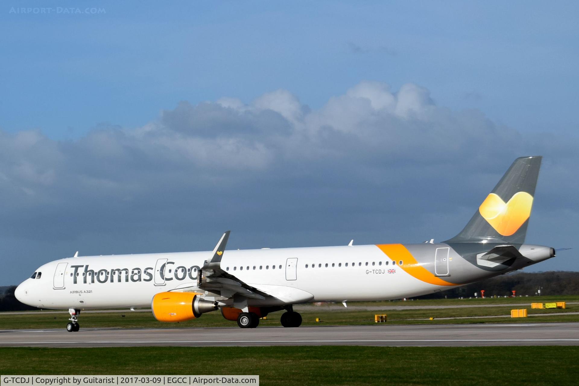 G-TCDJ, 2015 Airbus A321-211 C/N 6526, At Manchester