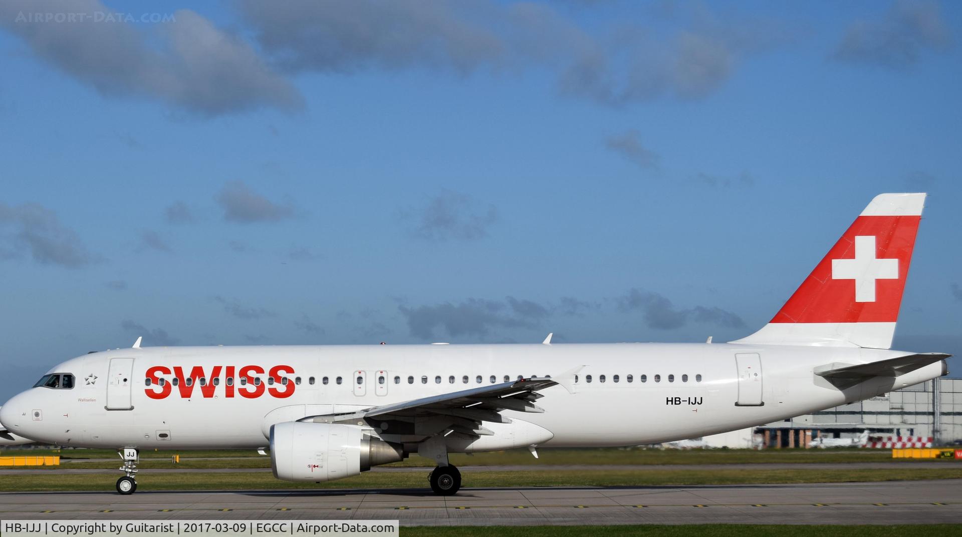 HB-IJJ, 1996 Airbus A320-214 C/N 585, At Manchester