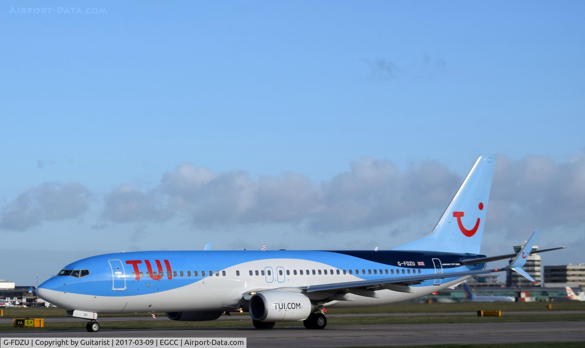 G-FDZU, 2011 Boeing 737-8K5 C/N 37253, At Manchester