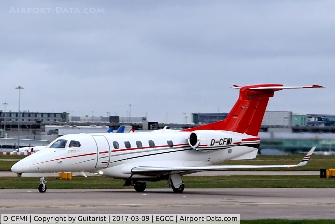 D-CFMI, 2011 Embraer EMB-505 Phenom 300 C/N 50500058, At Manchester