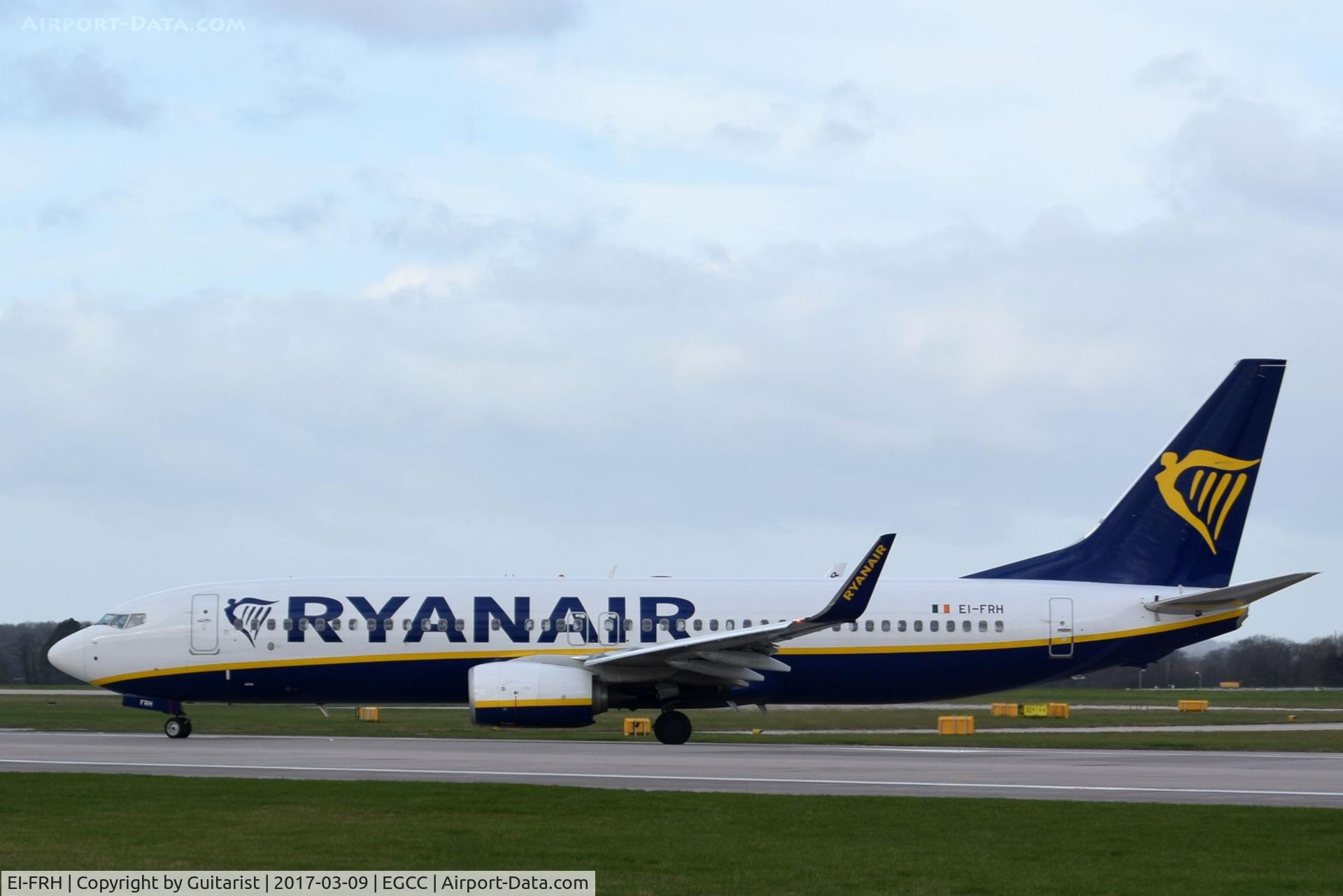 EI-FRH, 2016 Boeing 737-8AS C/N 44736, At Manchester