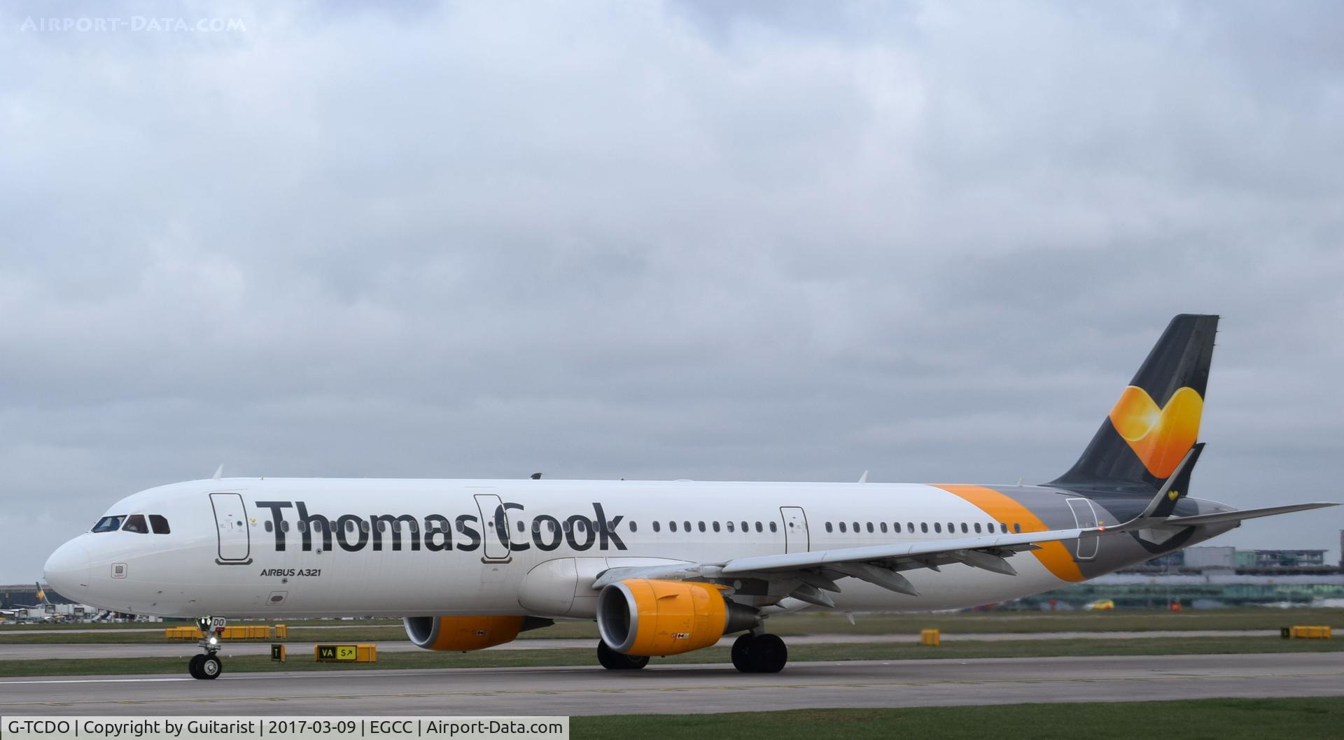 G-TCDO, 2016 Airbus A321-211 C/N 7055, At Manchester