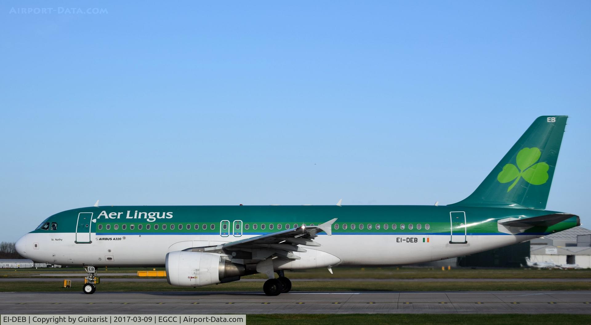 EI-DEB, 2004 Airbus A320-214 C/N 2206, At Manchester