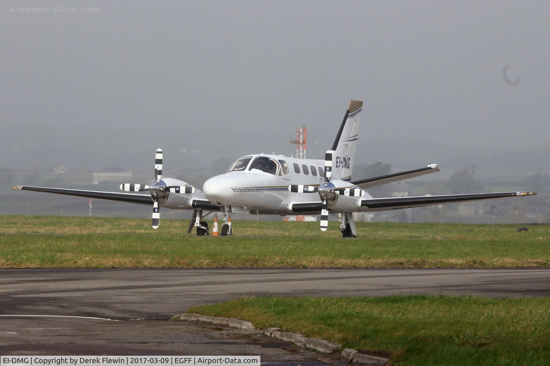 EI-DMG, 1980 Cessna 441 Conquest II C/N 441-0165, Conquest II, Dawn Meats Group Ltd, Waterford based, previously N27214, N140MP, seen parked up.