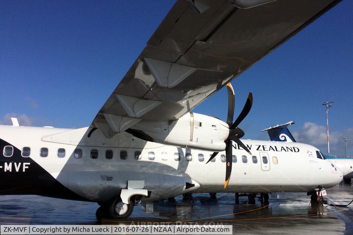 ZK-MVF, 2015 ATR 72-600 C/N 1228, At Auckland