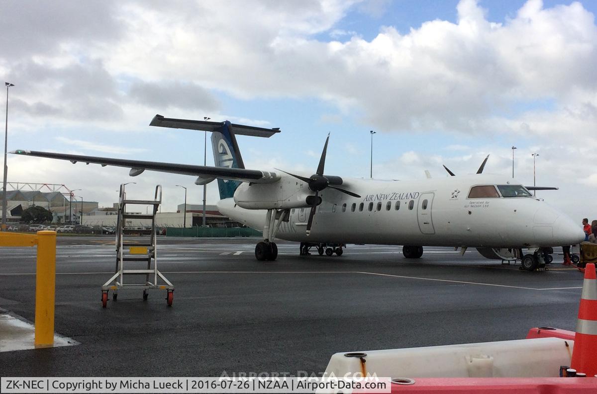 ZK-NEC, 2005 De Havilland Canada DHC-8-311Q Dash 8 C/N 616, At Auckland