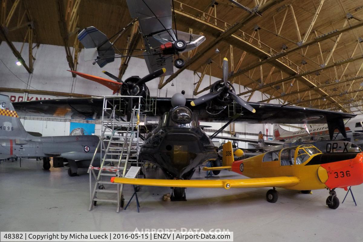 48382, Consolidated PBY-5A Catalina C/N 1744, At the Flyhistorisk Museum in Stavanger